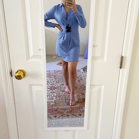 Lace up t-shirt dress from No Comment - Picture 2 of 4